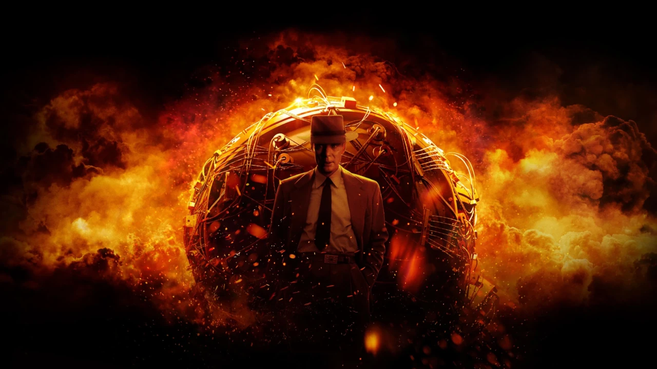 Обложка Оппенгеймер (2023)