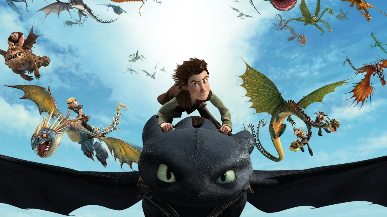 Обложка Драконы и всадники Олуха (2012)