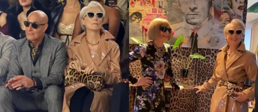 Мэрил Стрип вернула Миранду Пристли на подиум Dolce & Gabbana