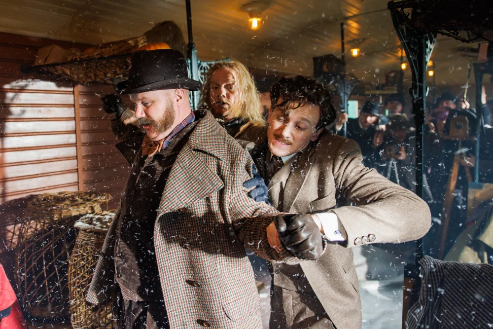 Юрий Колокольников и Фёдор Федотов в трейлере фильма «Левша» — на шаг от имперского заговора