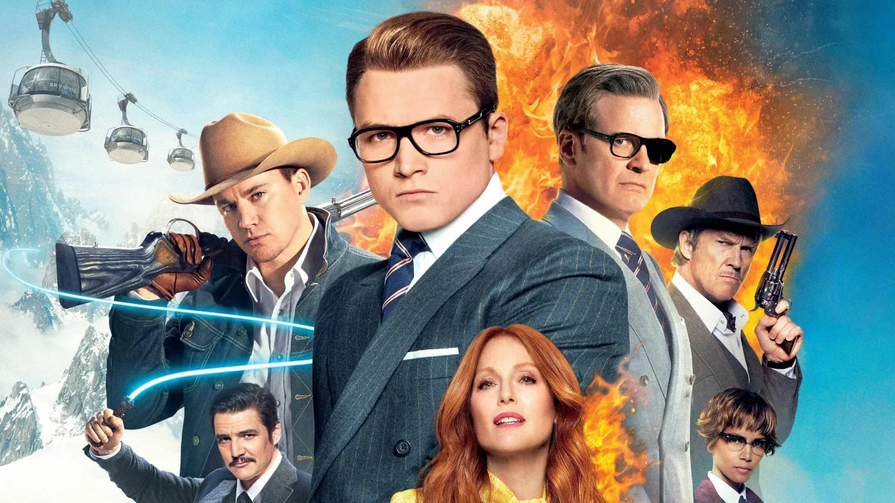 Обложка Kingsman: Золотое кольцо (2017)