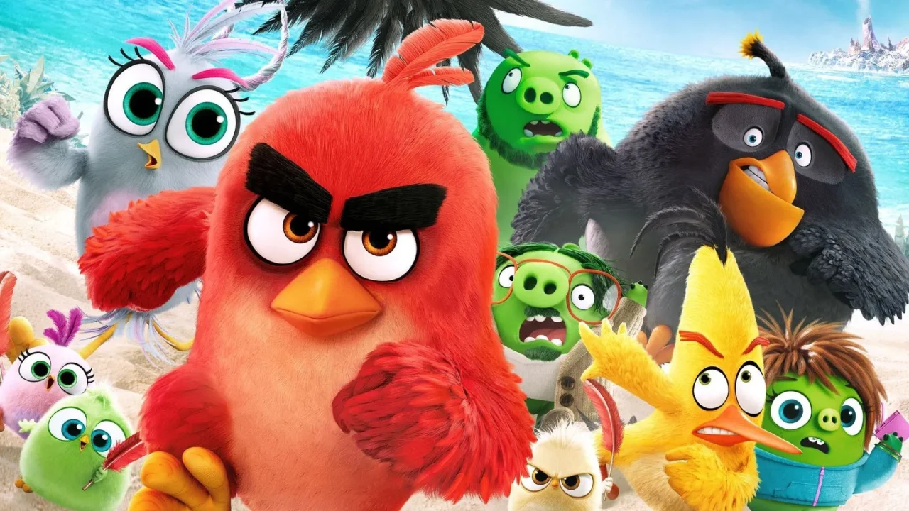 Обложка Angry Birds 2 в кино (2019)