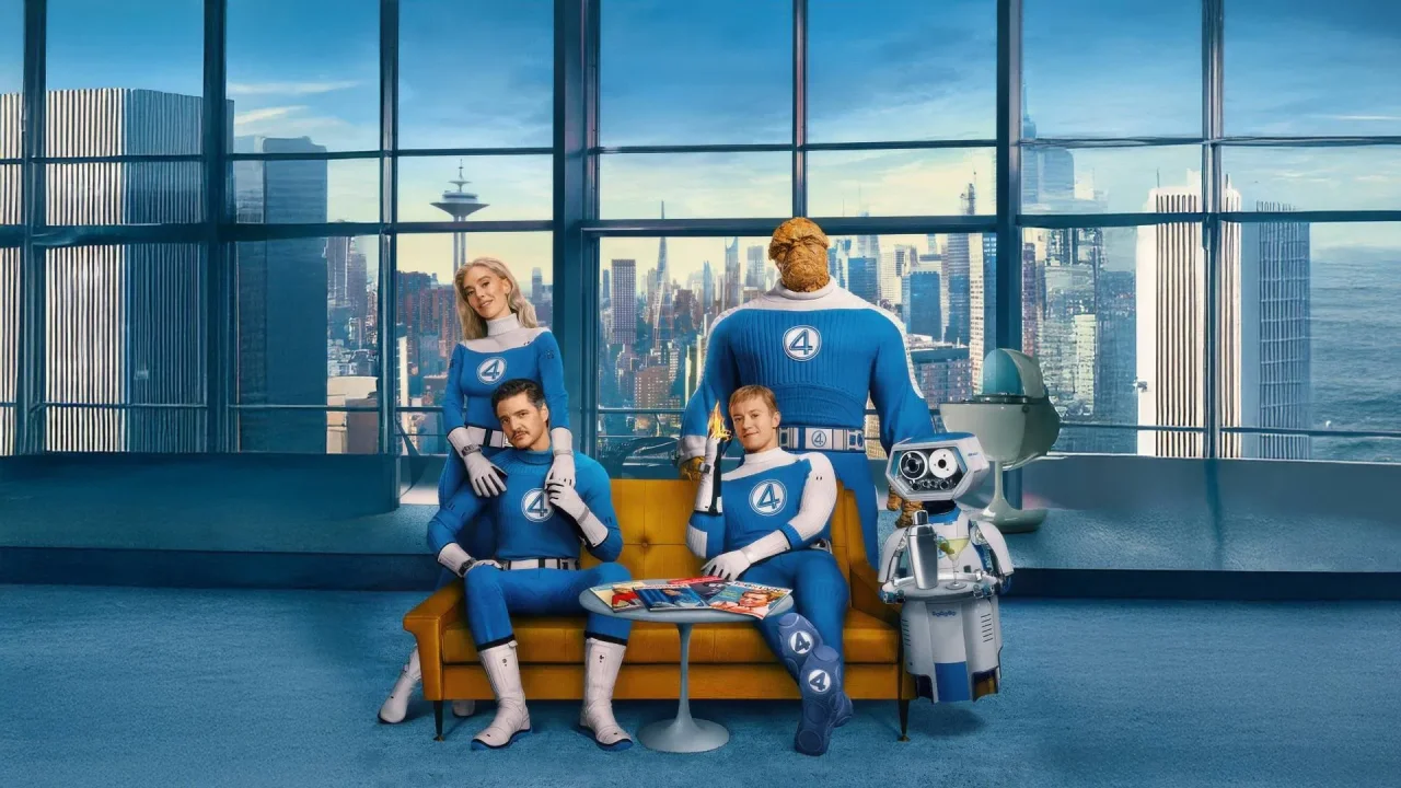 Обложка Фантастическая четвёрка: Первые шаги (2025)