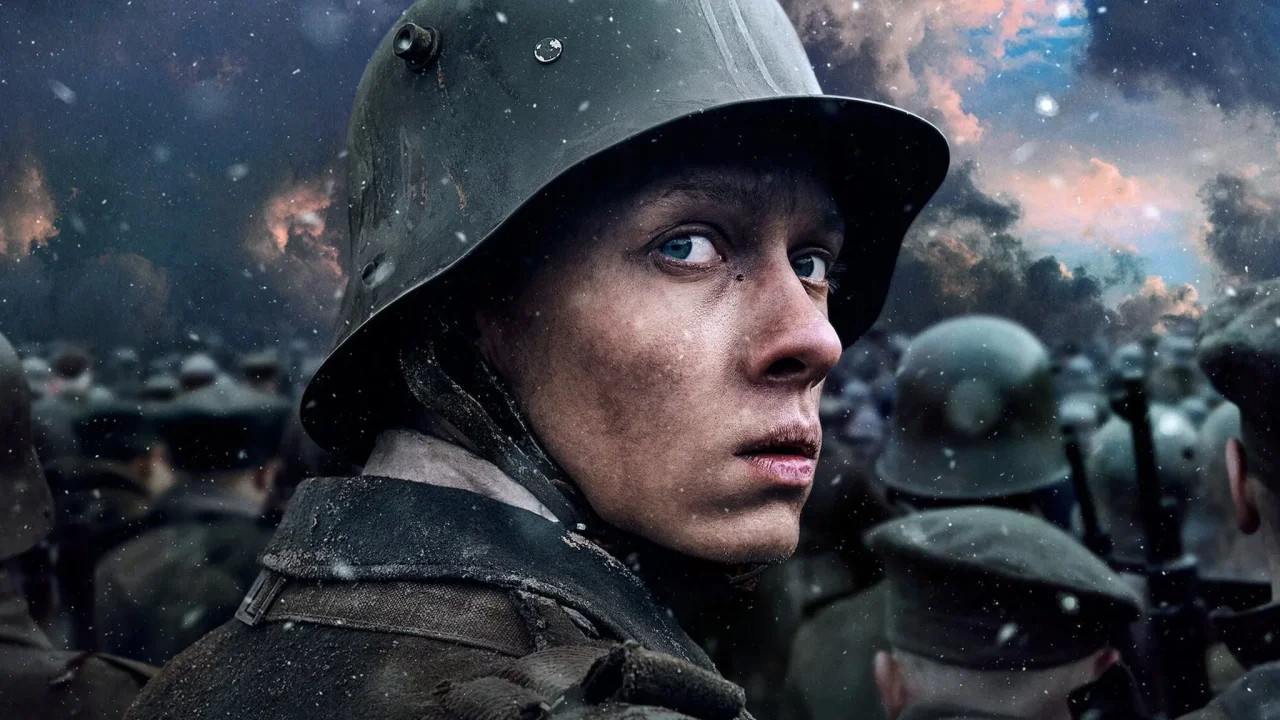 Обложка На Западном фронте без перемен (2022)