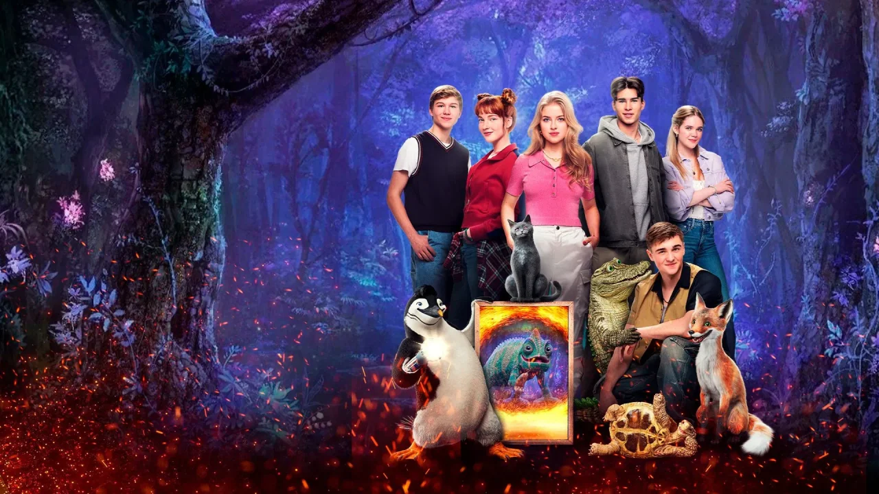 Обложка Школа магических зверей 3. Загадка волшебного леса (2024)