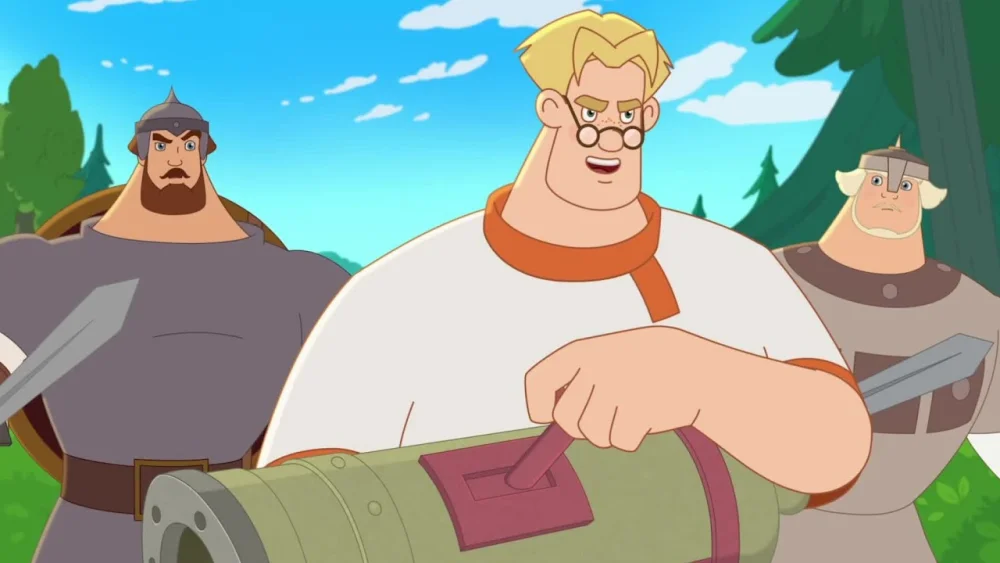 Три богатыря. Ни дня без подвига | 1 сезон | 1-3 серия | Русский трейлер | 2024 | смотреть онлайн - garry.cool