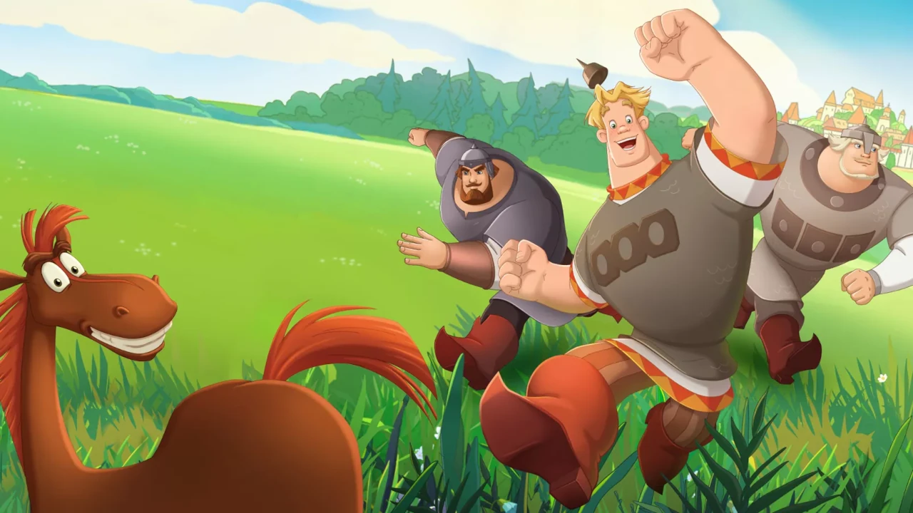 Обложка Три богатыря. Ни дня без подвига (2024)