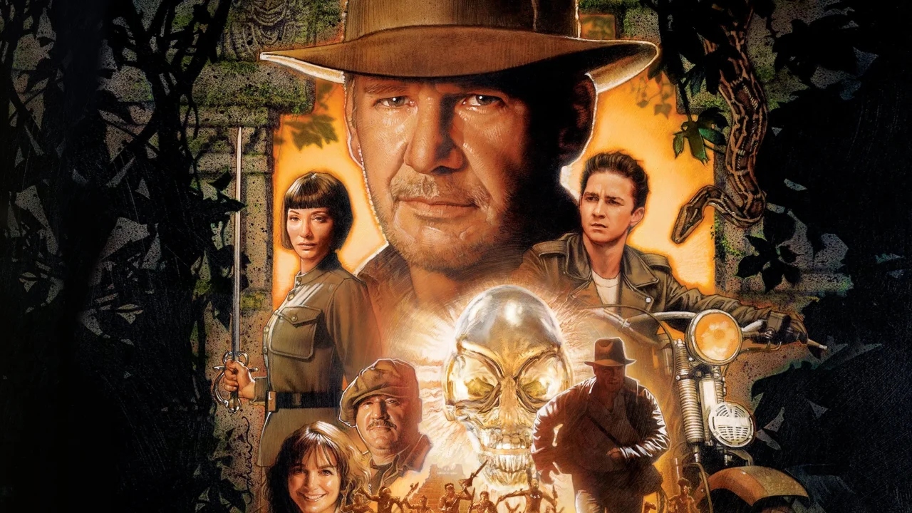 Обложка Индиана Джонс и Королевство хрустального черепа (2008)