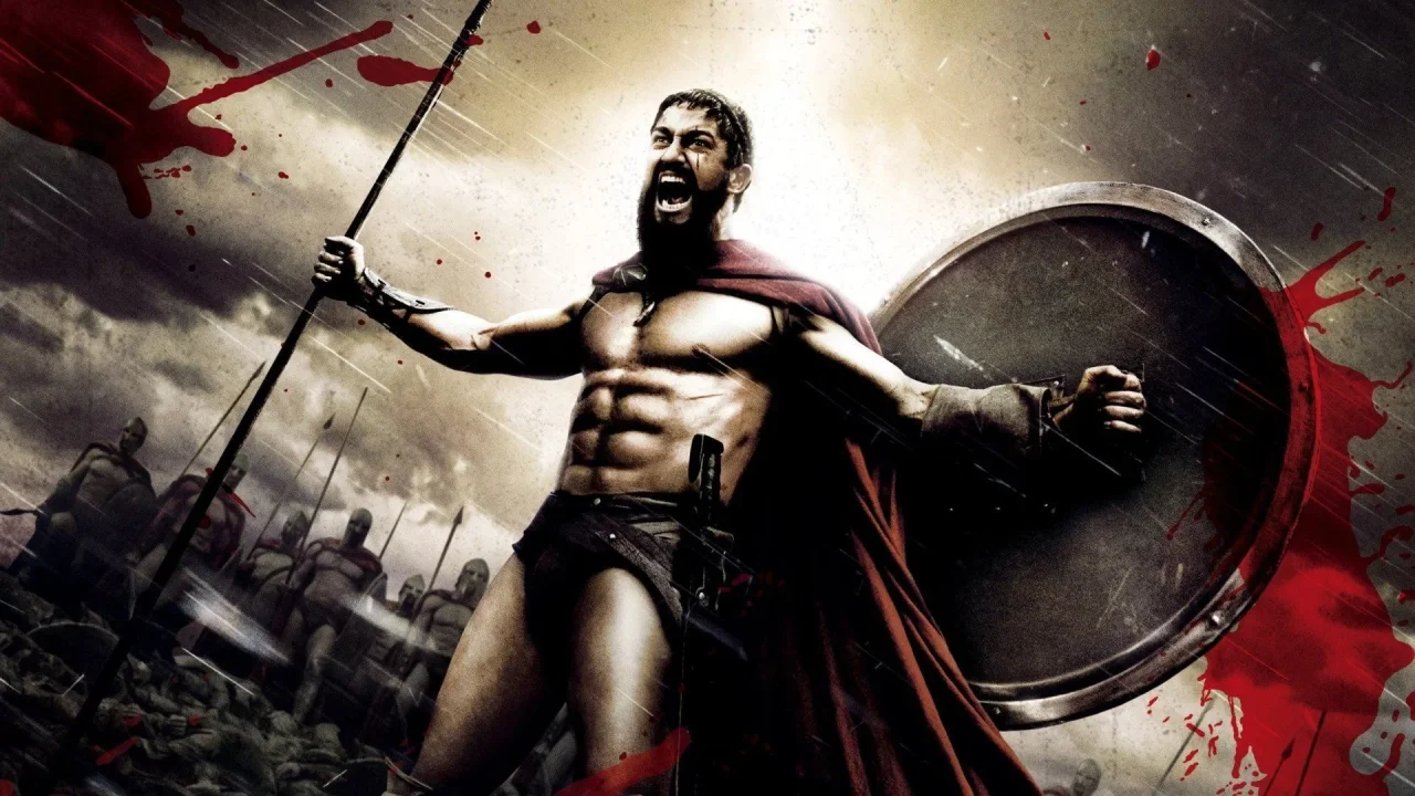 Обложка 300 спартанцев (2007)
